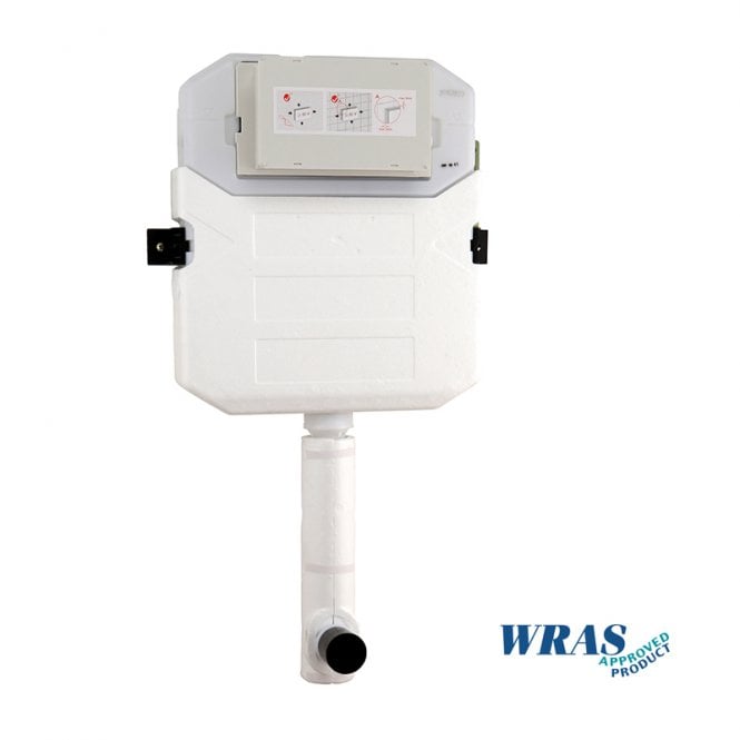 Abacus Concealed 820mm Dual Flush Cistern Only