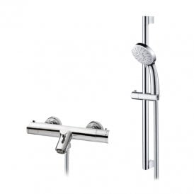 Iso Exposed Thermostatic Bath Shower Riser Kit