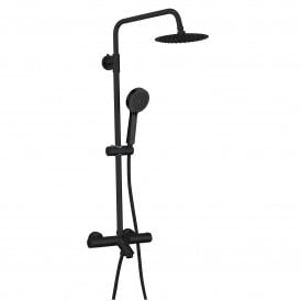 Iso Three Outlet Exposed Thermostatic Bar Valve