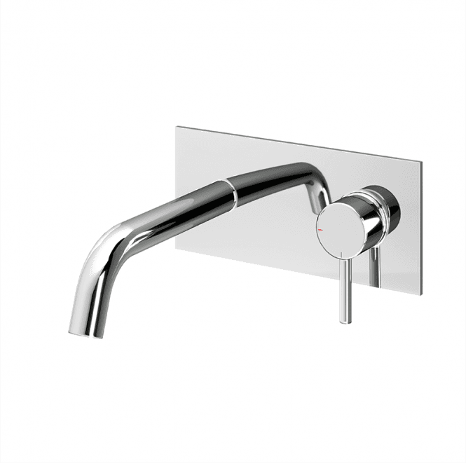 Abacus Iso Wall Mounted Basin Mixer