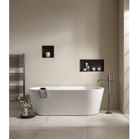 Floor Standing Bath Shower Mixer With Kit