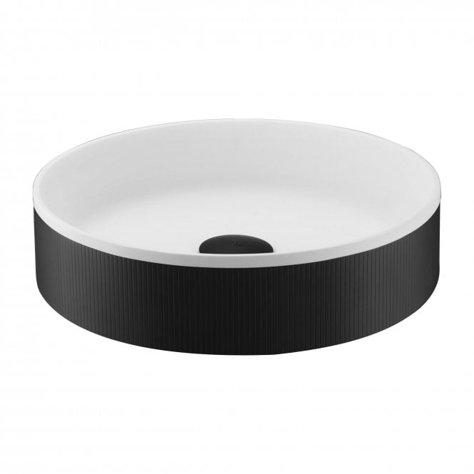 JTP Fluted Countertop Basin With Waste