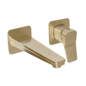 HIX single lever wall mounted basin mixer