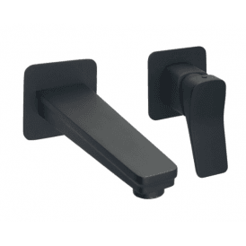 HIX single lever wall mounted basin mixer