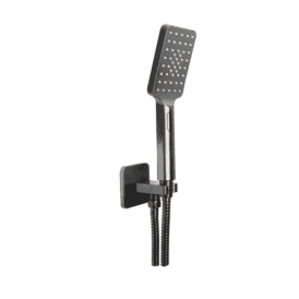 HIX Square Water Outlet with Holder, Hose and Hand Shower