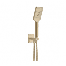 HIX Square Water Outlet with Holder, Hose and Hand Shower