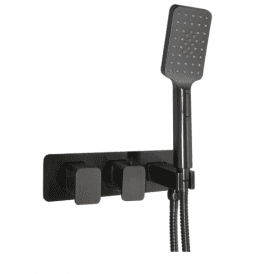 HIX Thermostatic Concealed 2 Outlet Shower Valve