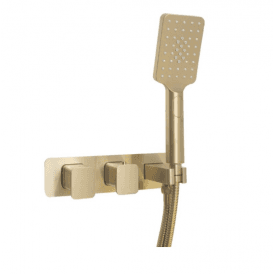 HIX Thermostatic Concealed 2 Outlet Shower Valve