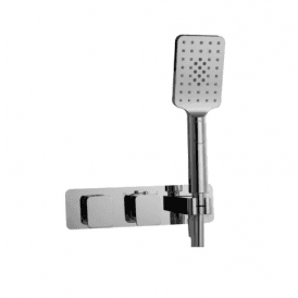 HIX Thermostatic Concealed 2 Outlet Shower Valve