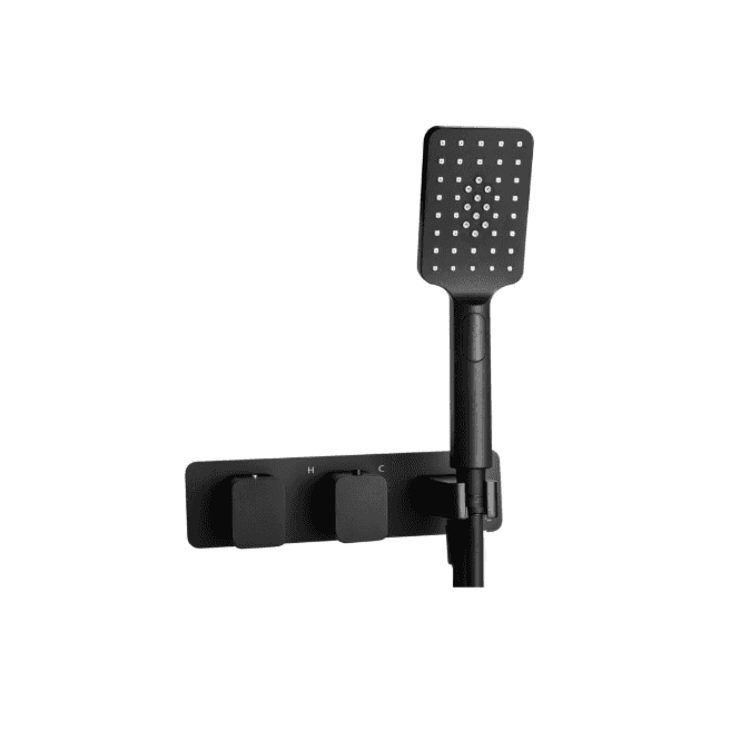 JTP HIX Thermostatic Concealed 2 Outlet Shower Valve