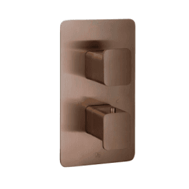 HIX Thermostatic Concealed 2 Outlet Shower Valve