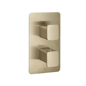 HIX Thermostatic Concealed 2 Outlet Shower Valve