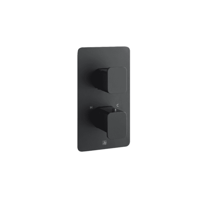 JTP HIX Thermostatic Concealed 2 Outlet Shower Valve