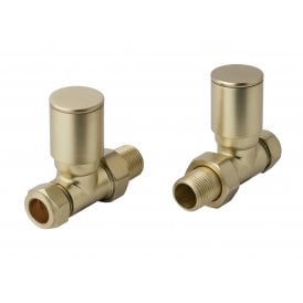 Straight Radiator Valves