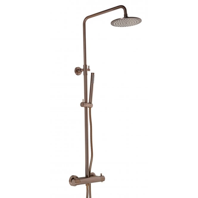 JTP Vos Two Outlet Exposed Thermostatic Bar Valve
