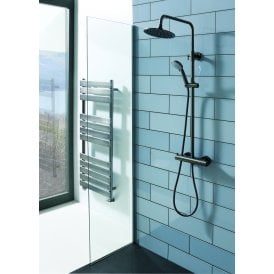 Vos Two Outlet Exposed Thermostatic Bar Valve