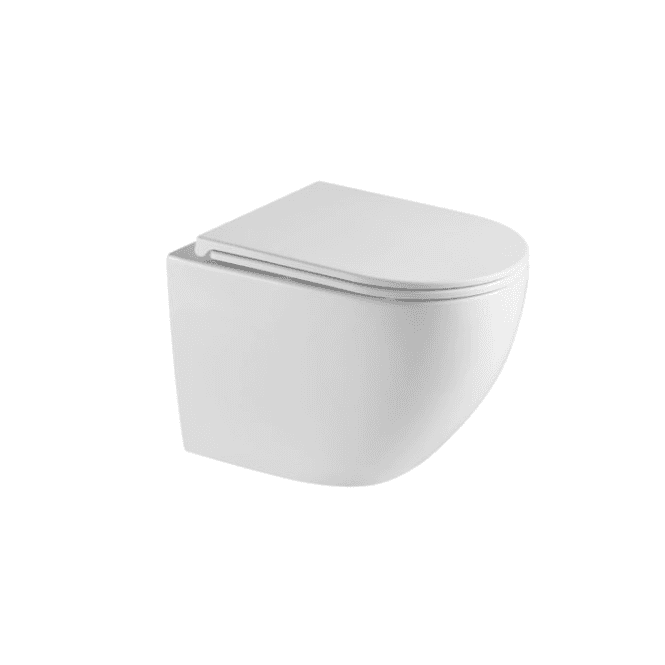 JTP Wortex Wall Hung Toilet Rimless, Tornado effect Including Toilet Seat