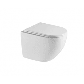 Wortex Wall Hung Toilet Rimless, Tornado effect Including Toilet Seat