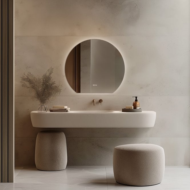 Origins Living Claris Mirror Round Cut